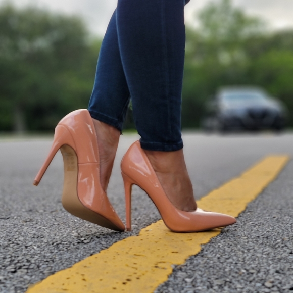 Stiletto High Heels Pointed Closed Toe Dress Pumps - Picture 2 of 4